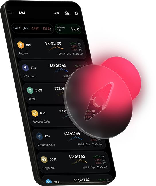 Investment tracking interface