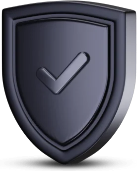 Shield representing secure financial operations